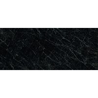 Lastra - placa mare gresie XXL - Absolute Black 120x280 cm, rectificata, model marmura, finisaj lucios, negru
