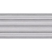 Faianta Ayrona Lines relief 25x50 cm, model dungi, finisaj mat, gri, model dungi, finisaj mat, gri