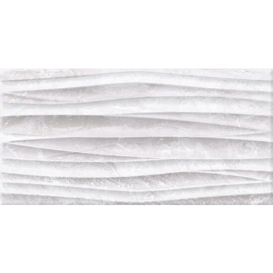 Faianta Boheme Olas Gris 25x50 cm, model marmura, finisaj mat, gri, model marmura, finisaj mat, gri