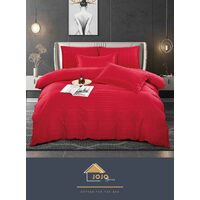 Lenjerie de pat Jojo Home, damasc dungi hp, set 6 piese, cod 27633