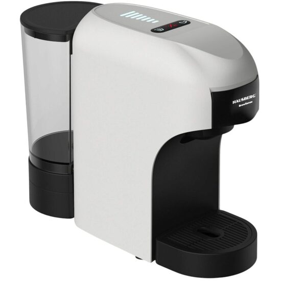 Espressor 4 in 1 Hausberg HB-3735AB, 1400 W, 20 bar, alb-negru, multi-capsule, 850 ml