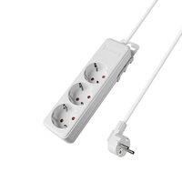 Prelungitor electric Braytron, 3 prize 5 m alb BR-BY72-00035