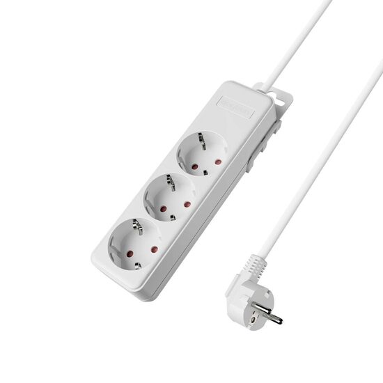 Prelungitor electric Braytron, 3 prize 3 m alb BR-BY72-00033