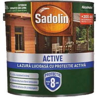 Sadolin active lazura lucioasă solvent stejar deschis 2,5 L