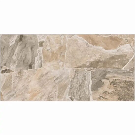 Gresie 3691 Riverstone Natural 30x60 cm, model piatra, natur