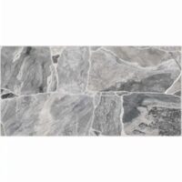 Gresie 3694 Riverstone Grey 30x60 cm, model piatra, gri