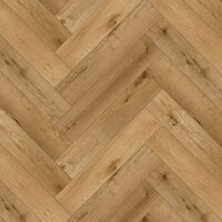 Parchet SPC Authentic Herringbone 15x75 cm, Gold Oak