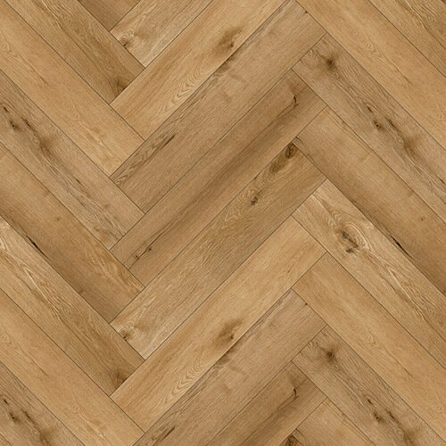 Parchet SPC Authentic Herringbone 15x75 cm, Gold Oak