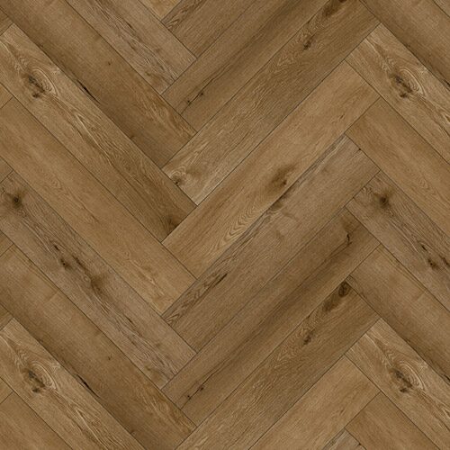 Parchet SPC Authentic Herringbone 15x75 cm, Amber Oak