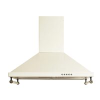 Hotă decorativă rustică Hausberg HB-1500, 60 cm, capacitate de absorbție 450 m³/h, 3 trepte de viteză, bej