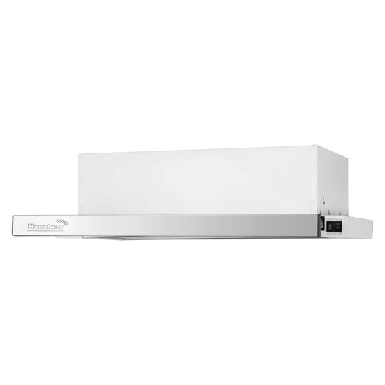 Hotă telescopică încorporabilă Hausberg HB-1285IN, 60 cm, 2 motoare, capacitate de absorbție 420 m³/h, inox