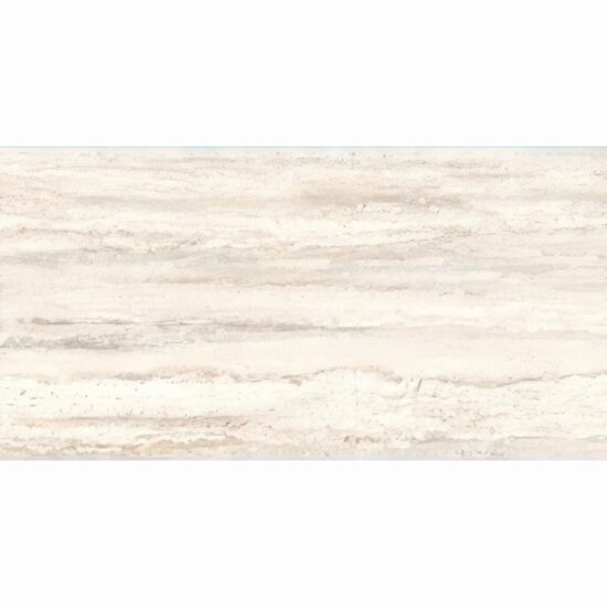 Gresie rectificata Traverten Mat Bone 25620311 60x120 cm, model marmura, bej, finisaj mat
