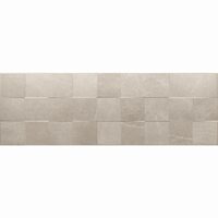 Faianta rectificata Motto Bone Decofon 30x90 cm, model piatra, bej, finisaj mat