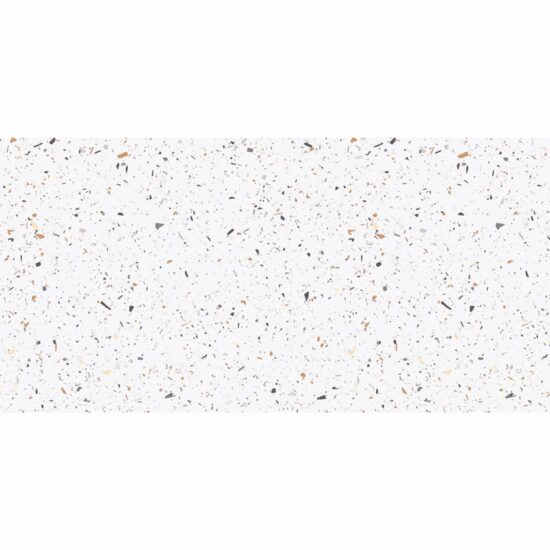 Gresie RS 194 White Carving 60x120 cm, alb, model ciment, finisaj lucios