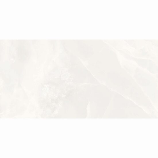 Gresie Alard Bianco 60x120 cm, alb, model marmura, finisaj lucios
