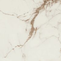 Gresie rectificata Star Line 60x60x0.7cm, alb, model marmura, finisaj lucios