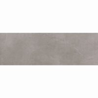 Faianta rectificata Motto Grey 30x90x0.7cm, gri, model ciment, finisaj mat