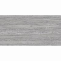 Gresie rectificata Hierapolis Grey 60x120 cm, gri deschis, model ciment, finisaj mat