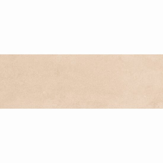 Faianta rectificata Mood Beige 30x90x0.7cm, bej, model ciment, finisaj mat