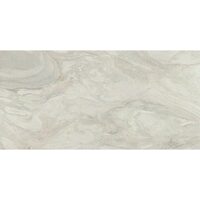 Gresie rectificata Horizon White 60x120 cm, alb, model ciment, finisaj mat