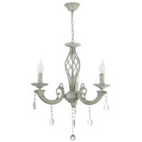 Candelabru Pandora alb VINTAGE 3xE14,60 W EL0038448 Erste