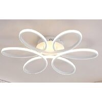 Plafoniera KJXD-349, 46 cm, alb, cu telecomanda, 220 V