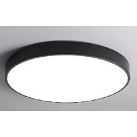 Plafoniera KJXD-028, 40 cm, negru, cu telecomanda, 220 V