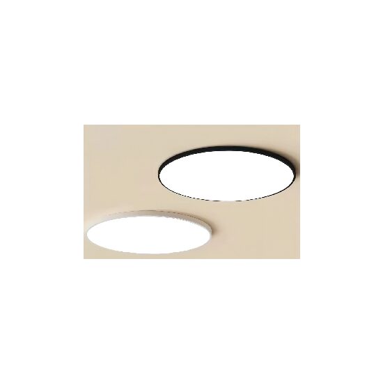 Plafoniera KJXD-07, 37 cm, negru, lumina rece, 220 V