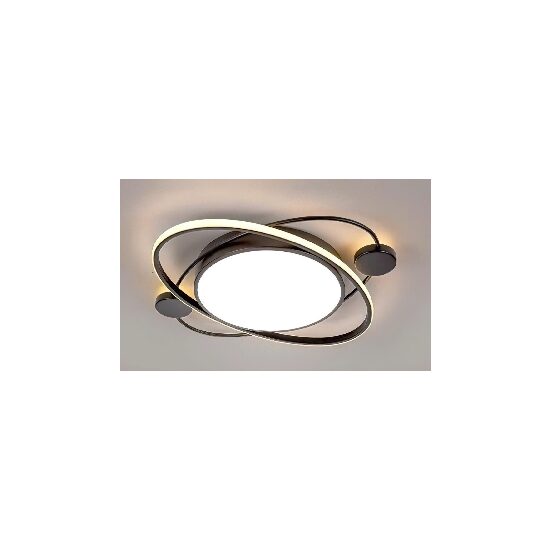 Plafoniera KJXD-053, 50 cm, negru, cu telecomanda, 220 V