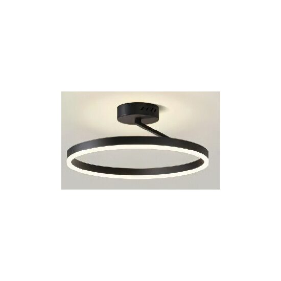 Plafoniera KJXD-387, 50 cm, negru, cu telecomanda, 220 V
