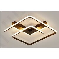 Plafoniera KJXD-223, 52 cm, negru, cu telecomanda, 220 V