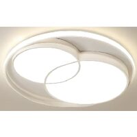 Plafoniera KJXD-035, 48 cm, alb, cu telecomanda, 220 V