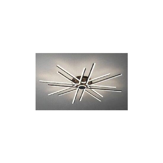 Lustra KJXD-331, 4 brate, negru, cu telecomanda, 220 V