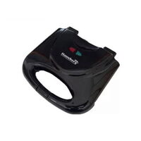 Sandwich maker Hausberg HB-3510, 750 W, negru, plăci antiaderente, indicator LED