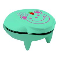 Aparat de făcut gofre (Waffle Maker) Hausberg HB-3561, 1300 W, verde/roz