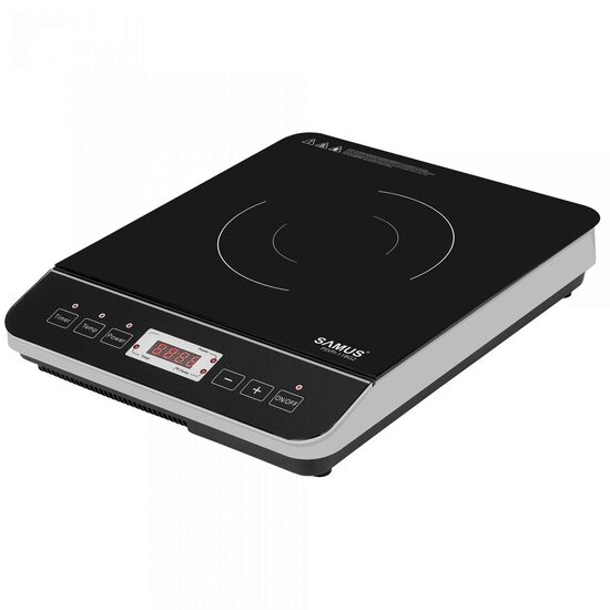 Plita cu inductie Samus PSVFI-11BG2, 2000 W, negru