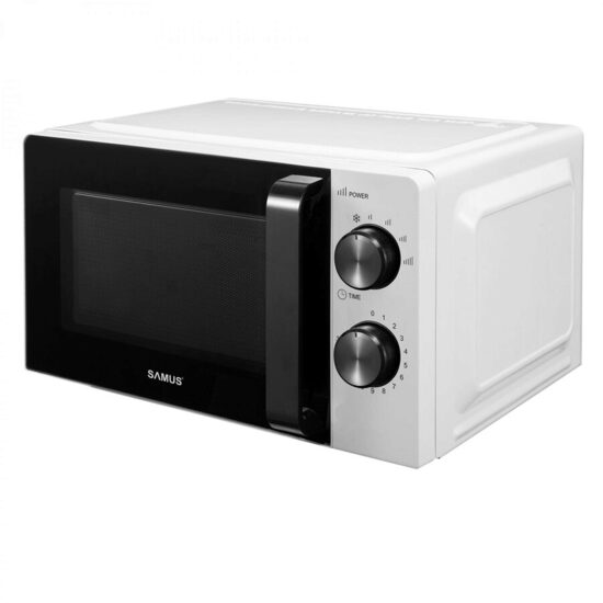 Cuptor cu microunde Samus SMC-20MW1,20 L, 700 W, 6 trepte de putere