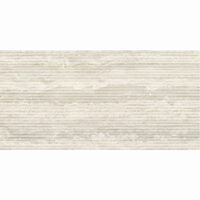 Gresie Firenze Groove Ivory Mat 60x120 cm, crem, finisaj mat, model marmura