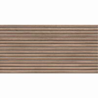 Gresie Kaoru Oak Rect Mat 59.5x119.2 cm, maro inchis, finisaj mat, model dungi