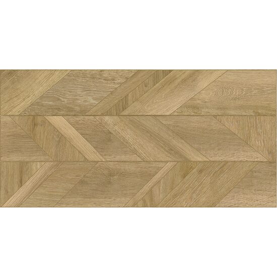 Gresie Oken Decor Natural Rect Mat 59.5x119.2 cm, maro, finisaj mat, model lemn