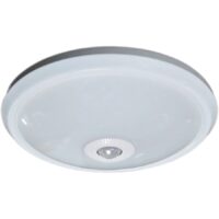 Plafonieră LED cu senzor de mișcare spin 12 W 220 V alb 6400 K 7553C