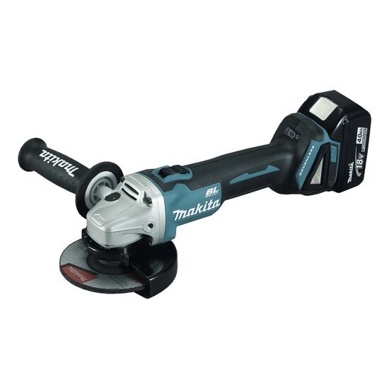 Polizor unghiular electric, 18 V 125 mm DGA504Z cu acumulator Li-Ion 2,5 kg