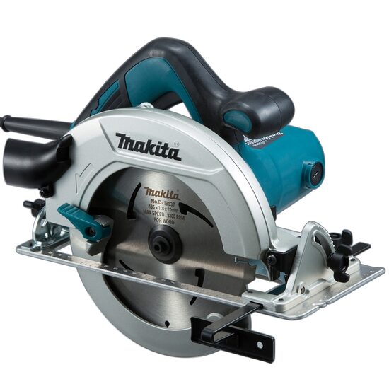 Fierăstrău circular electric Makita HS7601, 1200 W, disc 190 mm, 5900 rpm, pentru tăierea lemnului