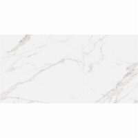 Gresie portelanata rectificata pentru interior / exterior Mykonos White, 60x120 cm, 9931, Alb