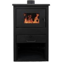 Semineu combustibil solid Termo Kreka, 465 x 390 x 760 mm