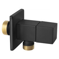 Robinet coltar 1/2"x1/2", negru, Z294BL