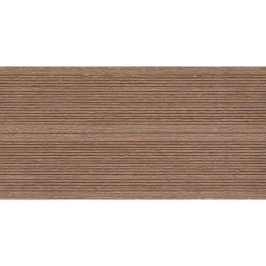 Gresie portelanata model dungi Efes Brown 30x60 cm, finisaj mat, culoare maro