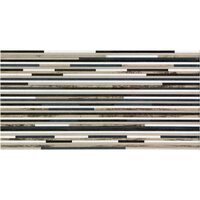 Piesa decorativa True Grey, model dungi, K250, 25x50 cm, culoare gri