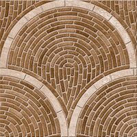 Gresie Odessa Cotto ODS32, antiderapanta, pentru exterior, model piatra, 45x45 cm, culoare maro, finisaj mat