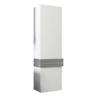 Dulap baie cu doua usi, model Neon, 40 x 130 x 32 cm, Alb